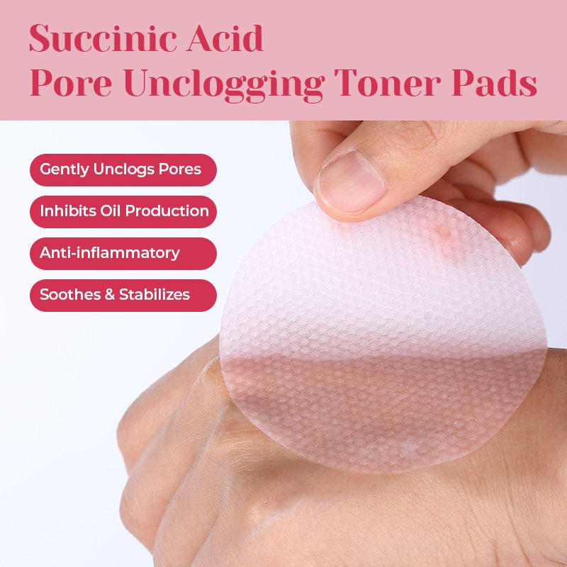 Succinic Acid Cleansing Pads - 8